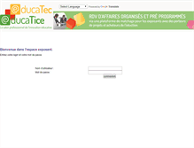 Tablet Screenshot of exposant.educatec-educatice.com