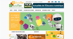 Desktop Screenshot of educatec-educatice.com